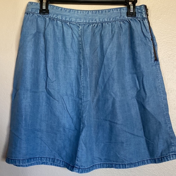Madewell Blue Denim Skirt - Picture 4 of 7